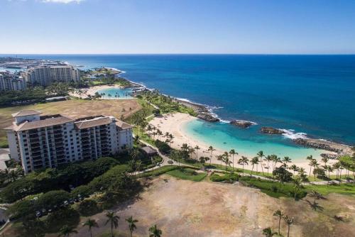 Ko Olina Beach Villas O410 - 2BR Luxury Condo with Partial Ocean View