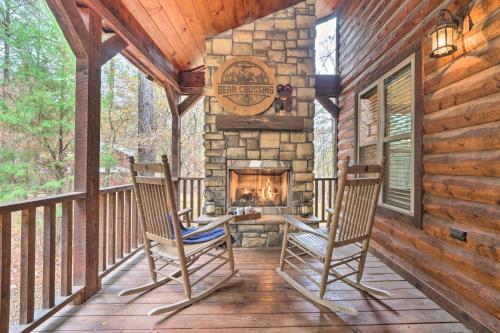 Expansive Broken Bow Cabin with Hot Tub and Playset! in Broken Bow, USA