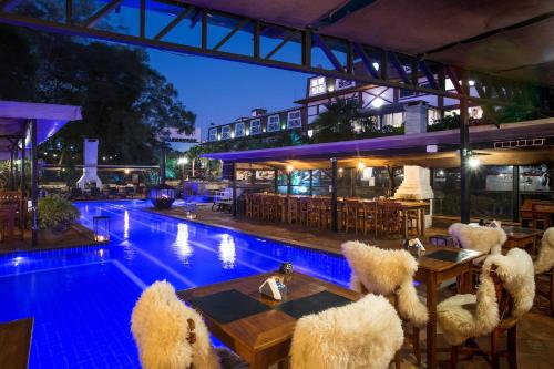 Hotel Villa Lobos Spa Romantik - 레스토랑