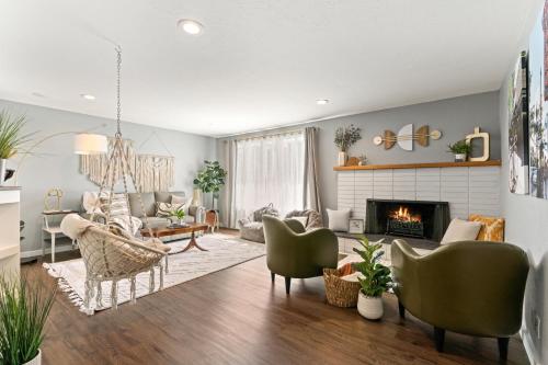 Létesítmények, Sunset Ave Lux! 4BR Large Home in Downtown Boise near Veterán Emlékpark