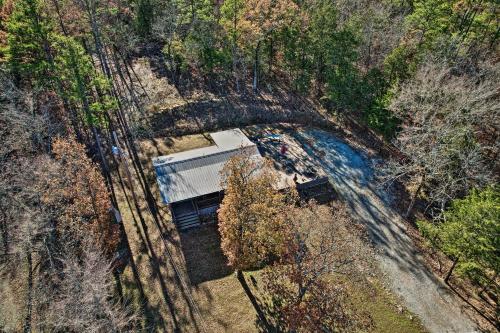 Serene Nashoba Cabin with Charcoal and Gas Grills