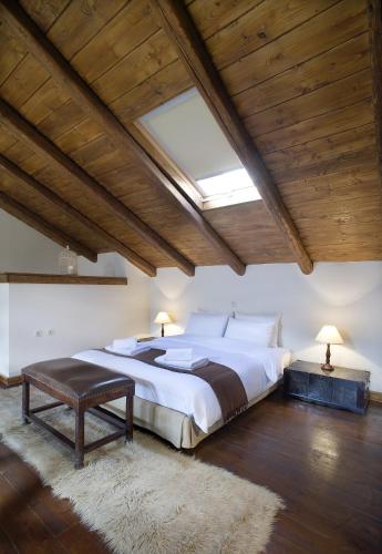 Family Room with Attic and Fireplace