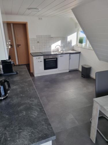 מטבח, Ferienwohnung am Fuße des Eggegebirges in באד דריבורג