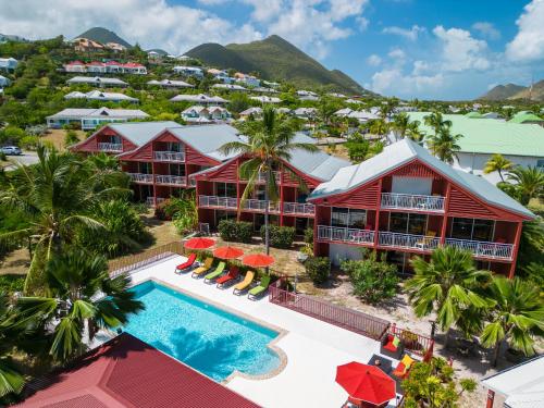Vista exterior, Orient Bay Palm Court Residence 4 Stars in Saint Martin