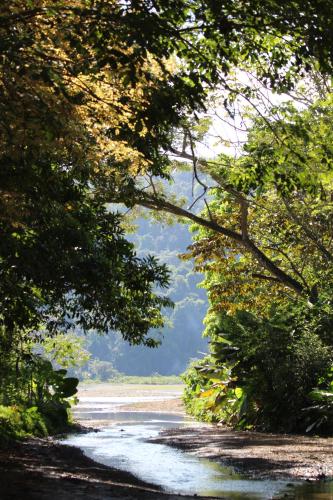 Cabina equipada cerca de río y montañas Tulín Azul (Cabina equipada cerca de rio y montanas Tulin Azul) in การารา