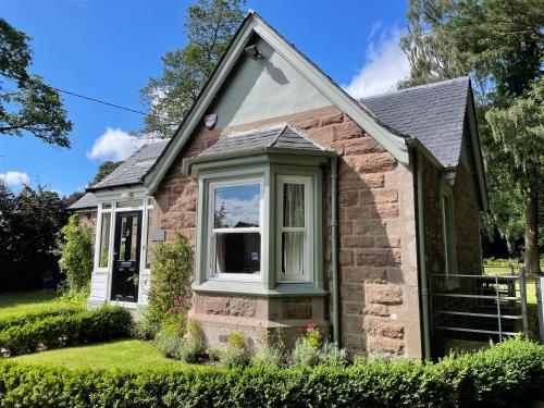 A szálláshely kívülről, Princeland Lodge in Coupar Angus