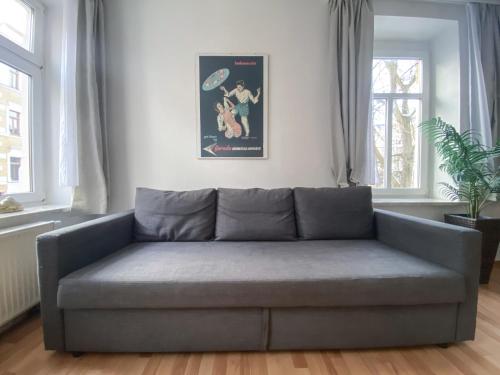Stilvolle 2 Zimmer Wohnung mit Küche, TV, Waschmaschine, Lipsko (fotografie 4)
