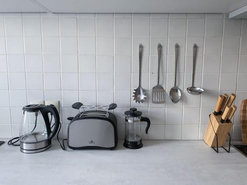 Stilvolle 2 Zimmer Wohnung mit Küche, TV, Waschmaschine, Lipsko (fotografie 8)