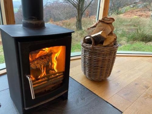 Craigmaddie Muir Roundhouse with Hot Tub Romantic, Luxury, Rural Stay for 2 Near Milngavie, Глазго (фото 10)