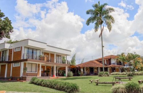 Viesnīcas āriene, Finca Hotel Casa Nostra, villa Mariana in Quimbaya