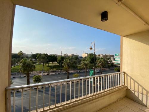 Balcony/terrace, Rest Park Hotel فندق رست بارك in Al Mazruiyah