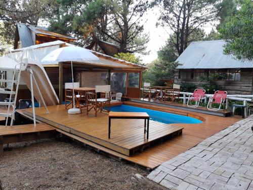 Cabanas Las Escondidas in Monte Hermoso