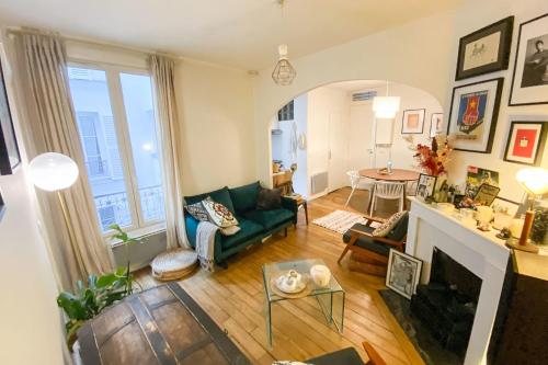 Bright apartment at 2 steps from the Sacré-Coeur