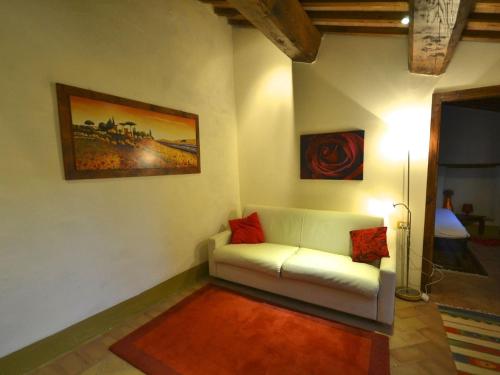  In a wonderful medieval village on the Tuscan hills, with air conditioning in Montecastelli Pisano