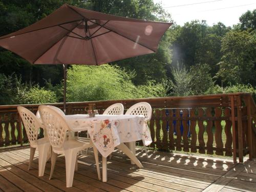 Rõdu/terrass, Forest Retreat in Vosges in Bitche