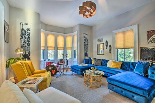 . Walk to Downtown: Pet-Friendly Millerton Home!