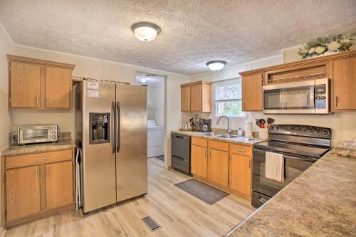 Pet-Friendly Covington Home with Decks and Grill!