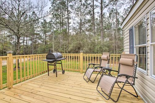 Pet-Friendly Covington Home with Decks and Grill!