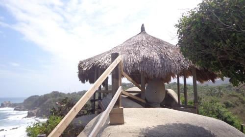 Hotel Jasayma dentro del Parque Tayrona