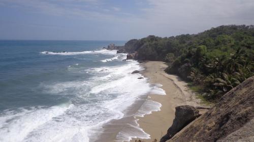 Hotel Jasayma dentro del Parque Tayrona