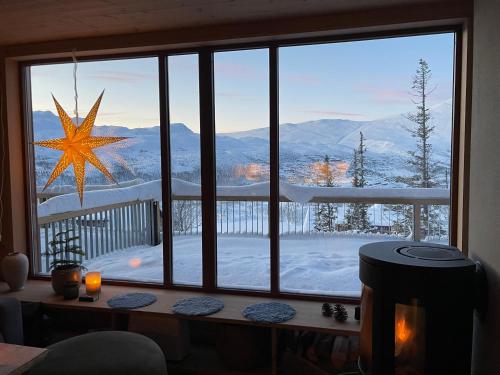 Astonishing Mountain Lodge at the top of Gaustablikk, 25m2 west facing terrace, 3 bedrooms - Apartment - Gaustablikk