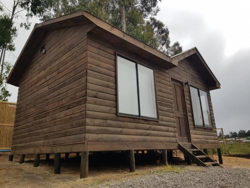 Intima y acogedora cabaña con vistas cerca del mar - Chalet - El Tabo