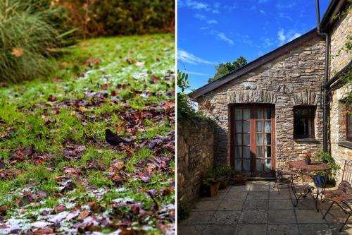 The Old Coach House - Converted barn with private garden parking and fireplace