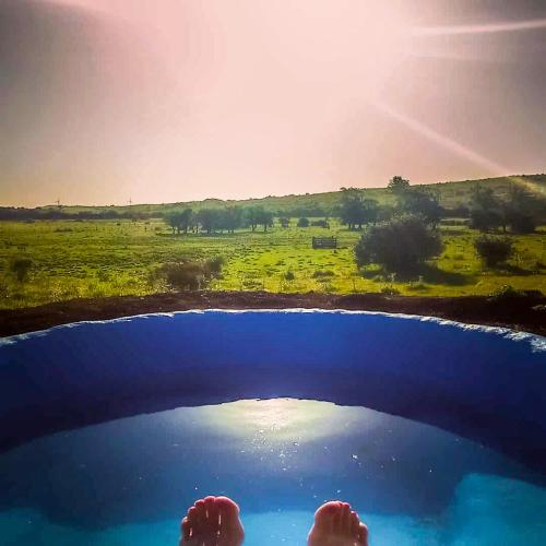 Zwembad, Bungalow de campo Nabucco - sierras, naturaleza y descanso in Minas