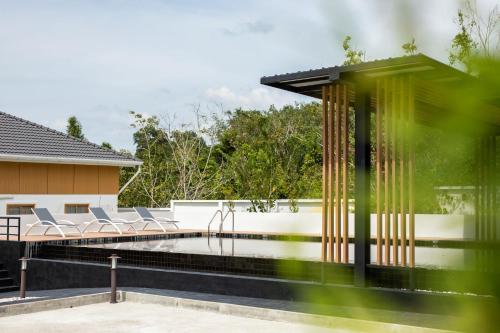 Swimming pool, Villa Sunrise Garden A181 in Thalang