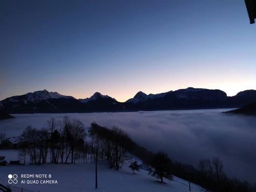 In the heart of nature with an unique view in Talloires-Montmin