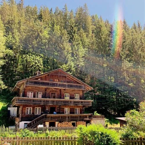 Villgratenhaus in Außervillgraten, Österreich