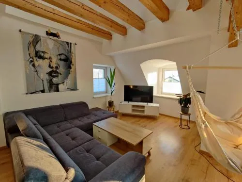 Ferienwohnung "Alpspitze" - Familienfreundliche Maisonette in Mering in Mering, Deutschland