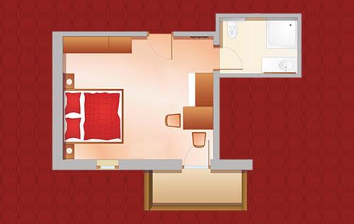 1 queen bed