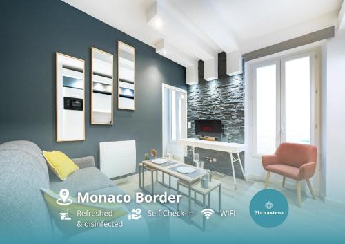 Frontière de Monaco - Appartement neuf - AM, Beausoleil