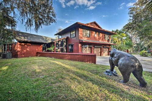 Riverfront DeLand Home with Pool, Near Daytona!