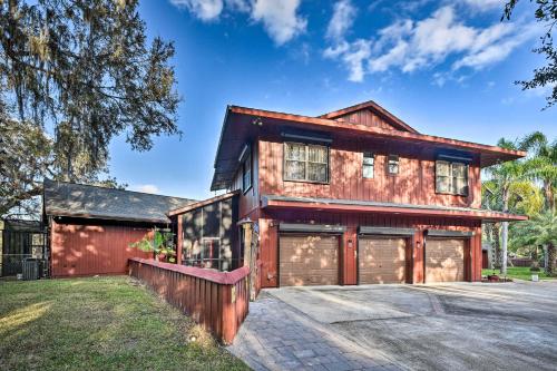 Riverfront DeLand Home with Pool, Near Daytona!