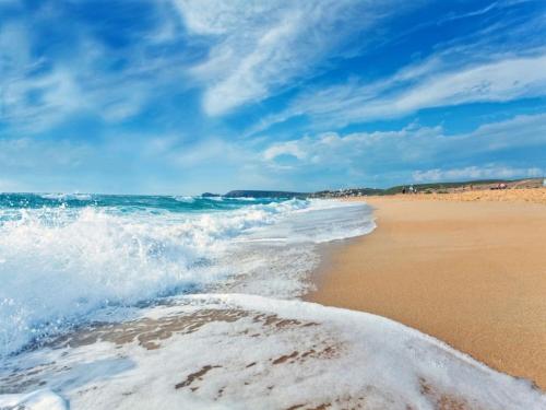  Costa Verde, Torre dei Corsari with a terrace overlooking the sea and close to the pristine dunes in Torre dei Corsari