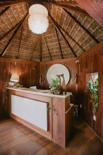 Előcsarnok, Paua Hotel Boutique in Dél-Tibau