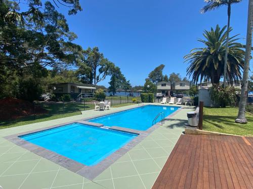 Peldbaseins, Bellinger River Tourist Park in Repton