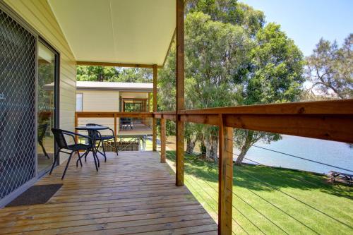 Balkons/terase, Bellinger River Tourist Park in Repton
