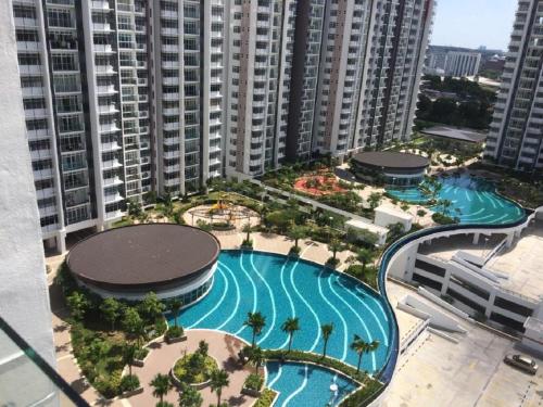 Putrajaya Dwiputra Residences, Fully Air-Con 3BR Suite