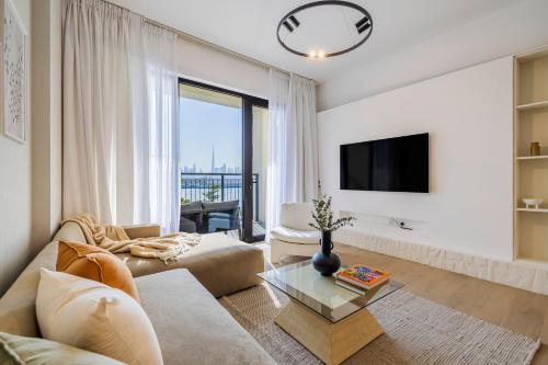 2BR with Sea & Pool Views Port de La Mer, Dubaj (fotografie 5)