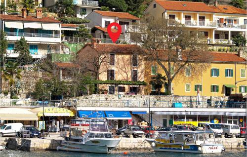 Stunning Apartment In Rabac With 2 Bedrooms And Wifi