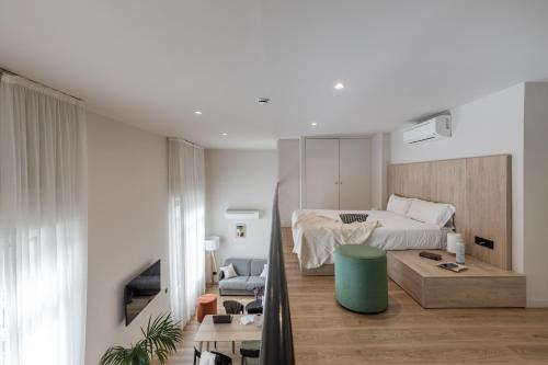 1 double bed, 1 sofa bed
