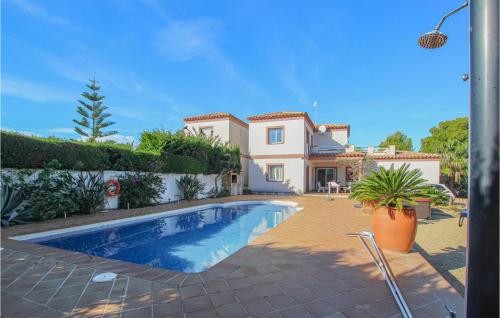 4 Bedroom Nice Home In Les Tres Cales