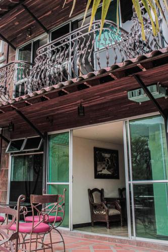 Balkons/terase, Hotel Plaza Garibaldi in Caldas (Antioquia)
