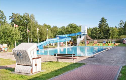 Nice apartment in Faberg-Heidesee with 1 Bedrooms, WiFi and Outdoor swimming pool