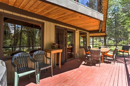 Riverside Winthrop Chalet with Hot Tub and 2 Decks!