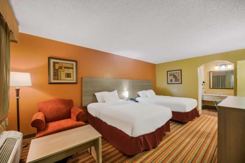 Double Room with Two Double Beds - Smoking