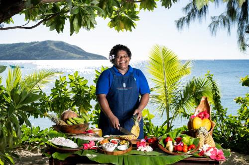 ห้องอาหาร, Oarsman's Bay Lodge in เกาะนาคูลา